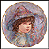 Kaylin Collector Plate by Edna Hibel THUMBNAIL