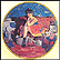 Silver Dollar Sal Collector Plate by Donald "Putt" Putman THUMBNAIL
