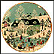 Moonlight Gathering Collector Plate by Jane Wooster Scott THUMBNAIL