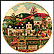 Sweet Apple Junction Collector Plate by Jane Wooster Scott THUMBNAIL