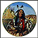Warrior At Peace Collector Plate by Paul Calle THUMBNAIL