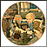 Storytime Collector Plate by Carol Lawson THUMBNAIL