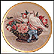 Romance In Bloom Collector Plate by Gloria Vanderbilt THUMBNAIL