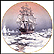 Red Jacket Collector Plate by Leonard J. Pearce THUMBNAIL