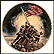 Raising The Flag On Iwo Jima Collector Plate by Felix de Weldon THUMBNAIL