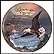 Travels On The Wings Of The Wind Collector Plate by Ted Blaylock THUMBNAIL