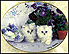 True Blue Friends Collector Plate by Nancy Matthews THUMBNAIL