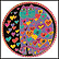 Queen Of Hearts Collector Plate by Laurel Burch THUMBNAIL