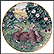 Rabbits In A July Field Collector Plate by Peter Barratt THUMBNAIL
