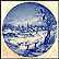 Snowy Village Collector Plate THUMBNAIL