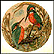 Common Kingfisher Collector Plate by G. Marks THUMBNAIL