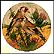 Goldfinch Collector Plate by G. Marks THUMBNAIL