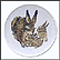 Rabbits Collector Plate by Gerhard Bochmann THUMBNAIL