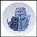 Cats Collector Plate by Gerhard Bochmann THUMBNAIL
