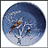 Two Turtle Doves Collector Plate by Remy Hetreau THUMBNAIL