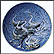 Six Geese A' Laying Collector Plate by Remy Hetreau THUMBNAIL