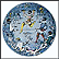 Ten Lords A' Leaping Collector Plate by Remy Hetreau THUMBNAIL