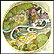 Aladin And The Wonderful Lamp Collector Plate by Liliane Tellier THUMBNAIL