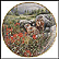 Scanning The Territory - Rockchucks Collector Plate by Gerda Neubacher THUMBNAIL
