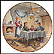 Saying Grace Collector Plate by Willy Freuner THUMBNAIL