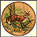 Red Fox Collector Plate by Lowell Davis THUMBNAIL
