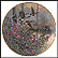 Wild Asters Collector Plate by Gerda Neubacher THUMBNAIL