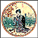 Harvest Moon Collector Plate by Yoshiharu Katoh THUMBNAIL