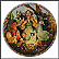 The Goose That Laid The Golden Egg Collector Plate by Michael Hampshire THUMBNAIL