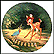 Bambi's Morning Greetings Collector Plate by Disney Studio Artists THUMBNAIL