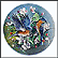 The Bluebird Collector Plate by Kevin Daniel THUMBNAIL