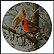 The Cardinal Collector Plate by Kevin Daniel THUMBNAIL