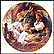Goldilocks And The Three Bears Collector Plate by Scott Gustafson THUMBNAIL