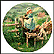 Mary Had A Little Lamb Collector Plate by Scott Gustafson THUMBNAIL