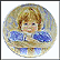 Daydreaming Collector Plate by Frances Hook THUMBNAIL
