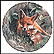 The Fox Collector Plate by Kevin Daniel THUMBNAIL