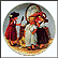 High Society Collector Plate by Jeanne Down THUMBNAIL