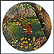Flurry Of Activity Collector Plate by Carol Decker THUMBNAIL