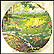 Tiny Twirling Treasures Collector Plate by Carol Decker THUMBNAIL