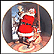 Santa's On His Way Collector Plate by Haddon Sundblom THUMBNAIL