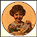 Butter Girl Collector Plate by Norman Rockwell THUMBNAIL