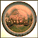 Evening At Merriot's Cottage Collector Plate by Thomas Kinkade THUMBNAIL
