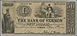 The Bank of Vernon - altered from Texas note, TX-14, New York THUMBNAIL