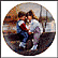 Grandpa's Fence Collector Plate by Donald Zolan THUMBNAIL