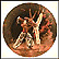 The Arabian Dancers Collector Plate by Shell Fisher THUMBNAIL