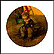The Thinker Collector Plate by Donald Zolan THUMBNAIL