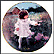 Ribbons And Roses - artist signed Collector Plate by Donald Zolan THUMBNAIL