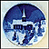 Church Scene Collector Plate by Gunnar Bratlie THUMBNAIL