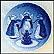 Hark, The Herald Angels Sing Collector Plate by Gunnar Bratlie THUMBNAIL