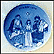 Jesus And The Elders Collector Plate by Gunnar Bratlie THUMBNAIL
