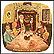 Christmas In England Collector Plate by Harry Sales THUMBNAIL
